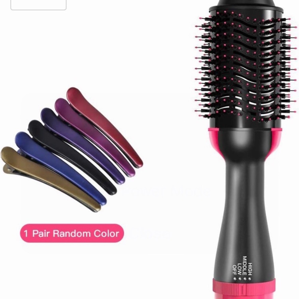SALE| Blow Dryer Brush & Volumizer + Hair Clip…